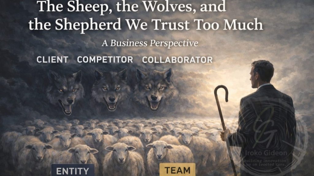 THE SHEEP, THE WOLVES, AND THE SHEPHERD WE TRUST TOO MUCH